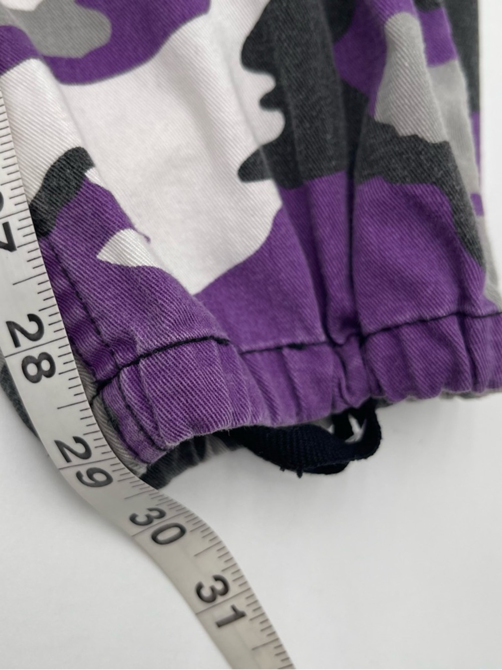 Rothco Pants Purple Camo BDU Cargo Button Fly Drawstring Hem Tactical Sz Small - Picture 13 of 13